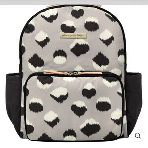 Petunia Pickle Bottom District Backpack Diaper Bag in Inkblot Ikat